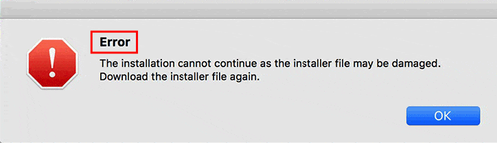 [Solución] Mac Adobe Photoshop “The installation cannot continue as the installer file may be damaged. Download the installer file again.”