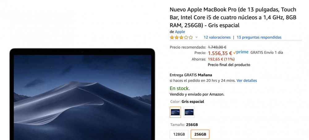 como comprar un macbook barato en españa amazon