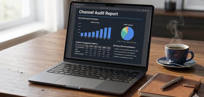 IA para Copiar Canales de Shorts y Ganar Dinero (Gratis 2026) 4 auditoria ia youtube copiar